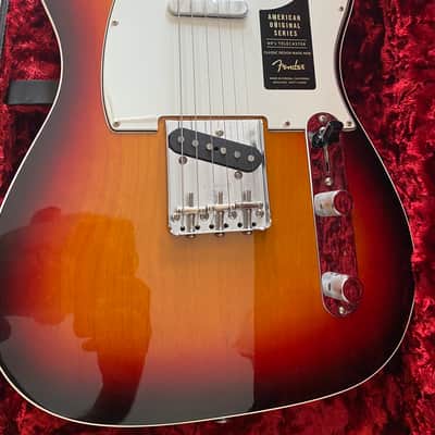 Fender TELECASTER 2021 - American Original 60s RW 3 Custom Sunbrust image 5