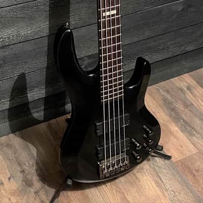 ESP LTD B-305 5-String Black Electric Bass Guitar image 2