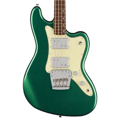 Fender Squier Paranormal Rascal Bass HH - Laurel Fingerboard - Mint Pickguard - Sherwood Green image 1