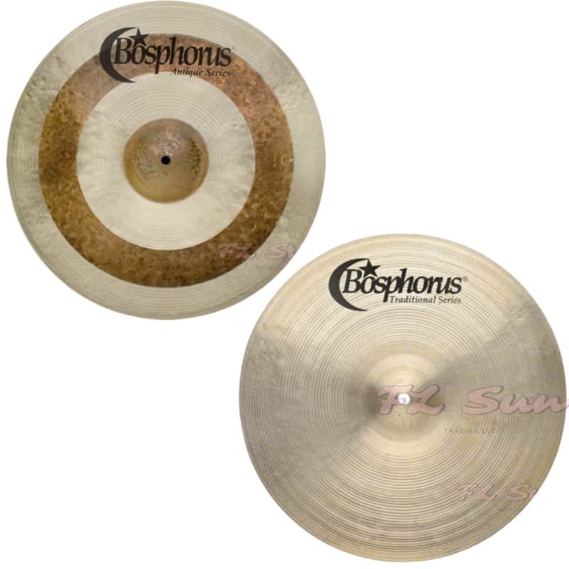 Bosphorus Cymbals Traditional Series 18” Paper Thin - 18" Antique Paper Thin Crash image 1