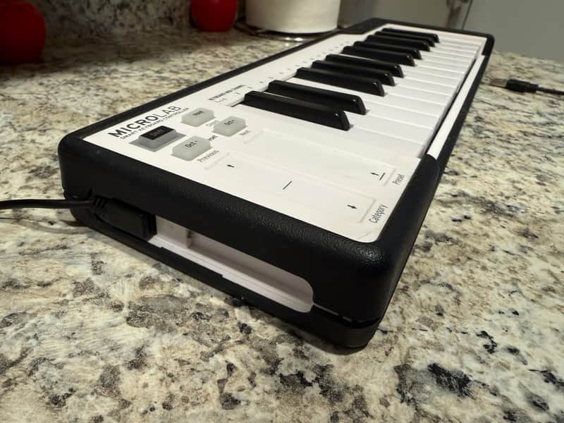 Arturia MicroLab 25-Key MIDI Controller 2019 - Present - Black image 1