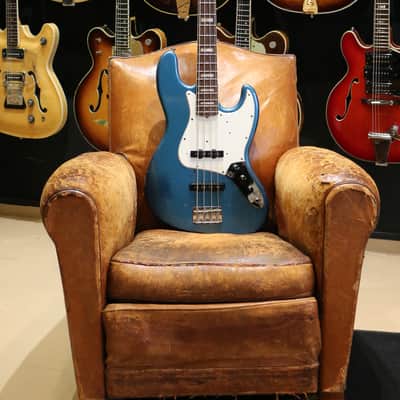 Fender Jazz Bass Lake Placid Blue (Matching Headstock) de 1966 image 2