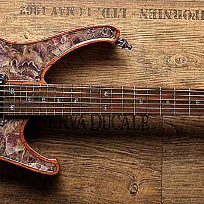 Zerberus-Guitars Gorgonized Nemesis 2016 Amethyst image 7