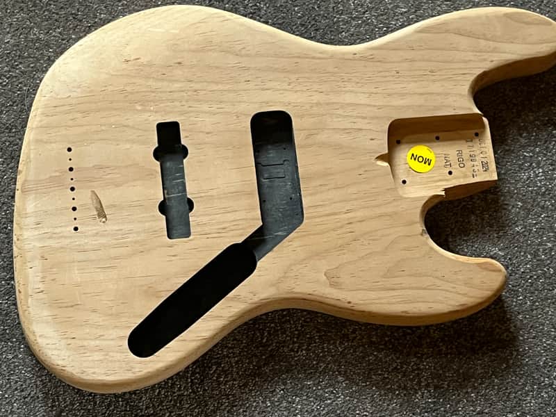 Fender American Professional II Jazz bass body V 5-string unfinished image 1