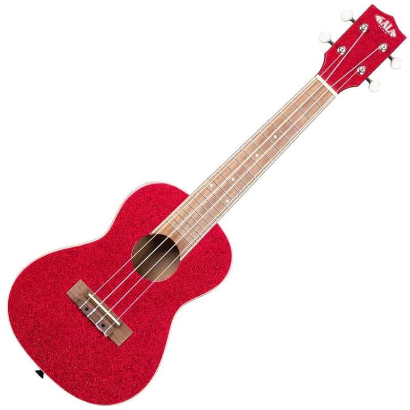 Kala Brand Ritzy Red Sparkle Concert Ukulele KA-SPRK-RED image 1