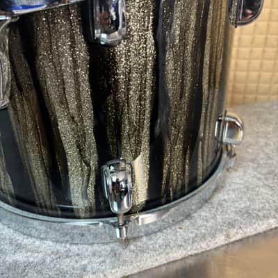 Tama Starclassic Walnut Birch 12" X 9" tom - Black Clouds & Silver Linings image 8