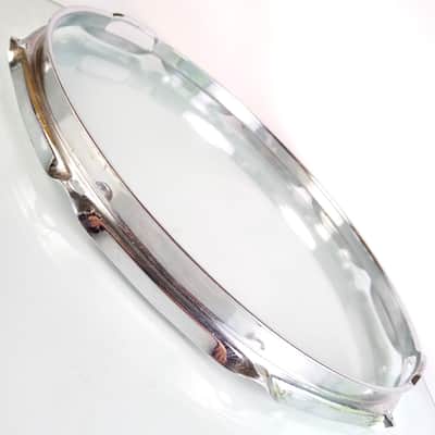 Ludwig 14"10Lug Super-Sensitive/Supraphonic 1.6mm Snare Drum Resonant Rim/Hoop70 image 6