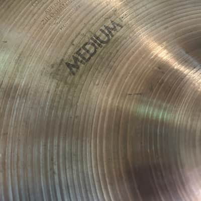 18” Zildjian Medium crash 70’s - Traditional image 2