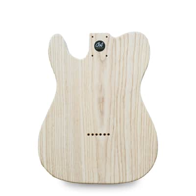Telecaster Guitar Body - Unfinished - Ash image 2