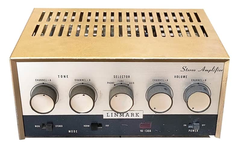 Vintage Linmark YA 130A Stereo Valve / Tube Amplifier image 1