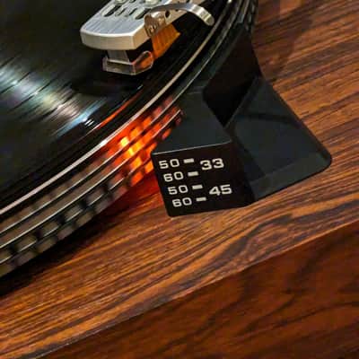 Hitachi PS-48 Direct Drive Semi Automatic Turntable/ Near Mint/ Fully Serviced, Re-Capped & Tested/ Free Shipping image 8