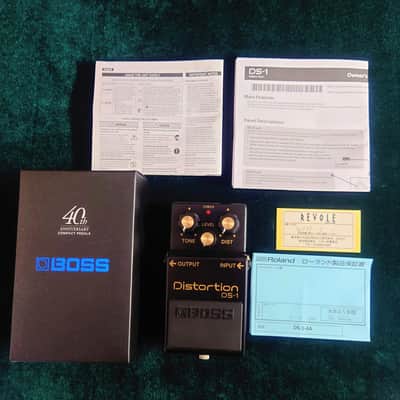 BOSS DS-1-4A 40th Anniversary Distortion – 2017 – Black / Yellow image 2