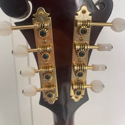 Unknown F Style Mandolin Estimated early/mid 20th century  - Maple image 4