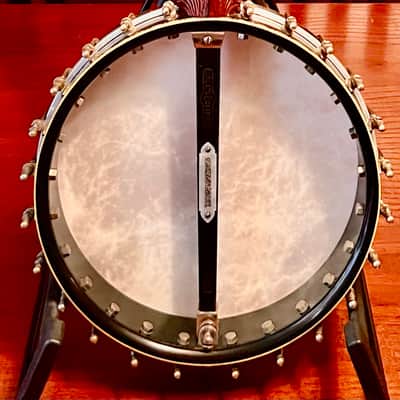 Unger Five String Banjo 1900 - Walnut image 2