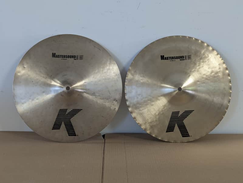 Zildjian 14" K Series Mastersound Hi-Hat Cymbals (Pair) 1999 - Present - Traditional image 1