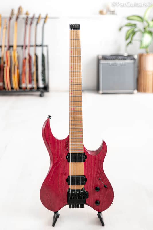 2014 Kiesel Vader Neck-Thru in Faded Cherry 6.9lbs image 1