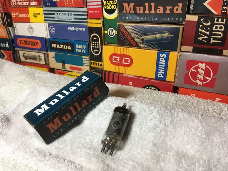 1 x NOS EF94 6AU6 Mullard Gt Britain Audio Tuner Mic Tube ~ Sony C800g Warm Audio WA8000 ~ Stam Audio SA800g MK1 ~ Golden Age Premier GA8000 ~ Altec 21 + More ~ Holographic Rich Warm British Tone Great Vocals image 1