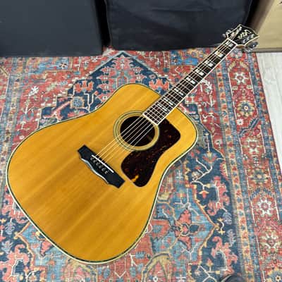 *Video* Canyon W-60 Lawsuit Era Guild Style Dreadnought Made in Japan by Yamaki - 1970's image 5
