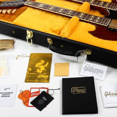 2025 Gibson Custom Shop JIMMY PAGE EDS-1275 Double Neck 1969 Reissue Cherry Signature Model image 3