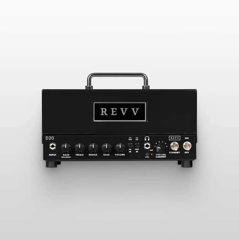 *DEMO* Revv D20 20/4-Watt Tube Head | Black image 1
