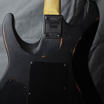 1989 Kramer ProAxe Standard Distressed Matte Black SEE DESCRIPTION image 15