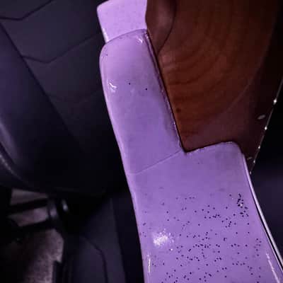 Strandberg Guitars Classic 6 w/ flame maple neck - Lilac Sparkle Gloss image 21
