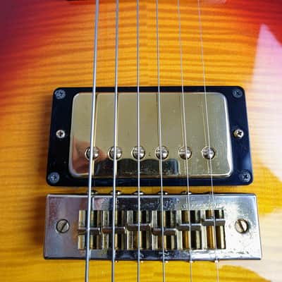 Greco LS-120 1988 - Cherry Sunburst- Gibson L-5S copy. MIJ image 14