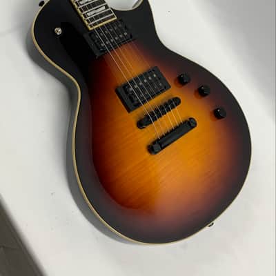 ESP E-II Eclipse FT Full Thickness Tobacco Sunburst Guitar + Hard Case B-Stock Made in Japan TSB image 7