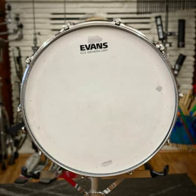 Pearl 6.5x14 Masters Custom Maple Snare Drum - Wine Red - 1990s image 7