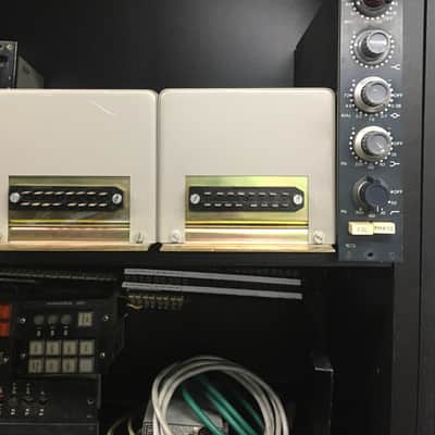 Neve 1073 Mic / Line Input Module with 3-Band EQ 1970s - RAF Blue Grey image 2