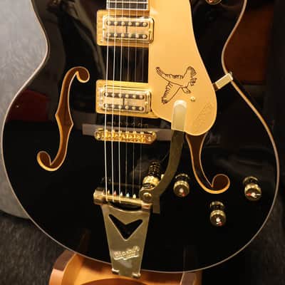 Gretsch Synchromatic Falcon Hollow Body Single-Cut with Bigsby Black image 2