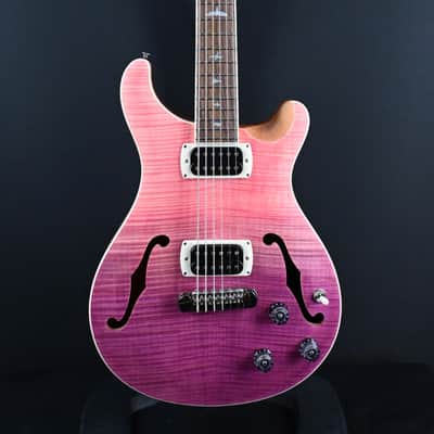 PRS PRS SE Ed Sheeran Hollowbody I Piezo Baritone Pink Ombre #473 image 2