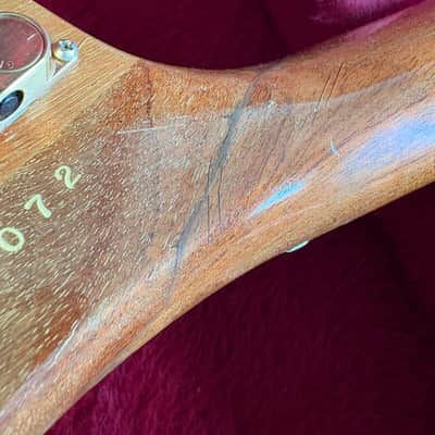 Gibson Explorer 1981 - Natural - Repaired Headstock image 11