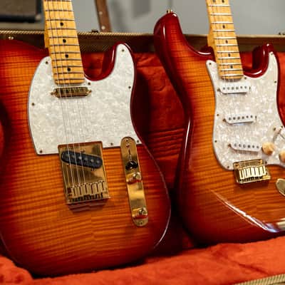 1993 Fender Custom Shop Stratocaster And Telecaster Matching Set #24 of 50 w/HSC image 4