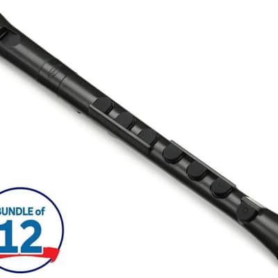 Nuvo Recorder+ Soprano Recorder (12-pack) - Black image 2