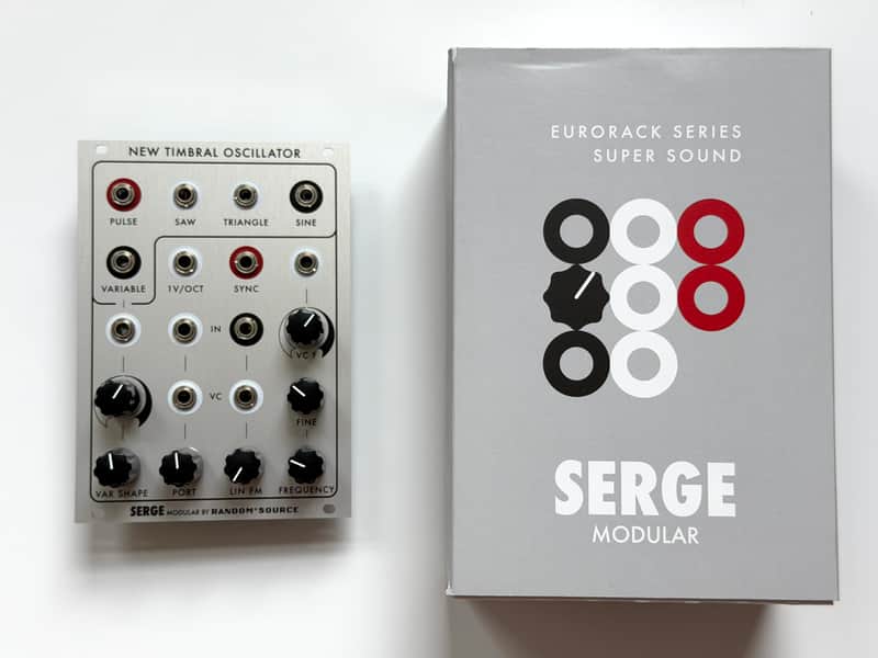Serge Modular New Timbral Oscillator (NTO) Eurorack Module Like New w/Box Random Source image 1