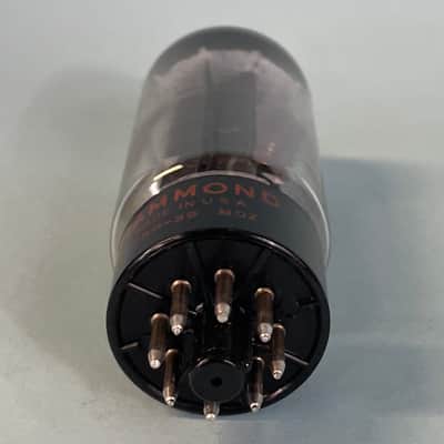 1960 Sylvania 5U4GB Vintage Black Plate Halo Getter Hammond Tube! T233 image 5