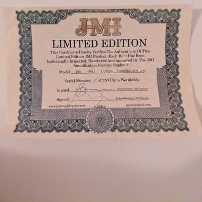 JMI Tone Bender MKI Limited Edition (1/250) – Hand‑Wired Fuzz – Rare UK Reissue - Excellent condition image 3