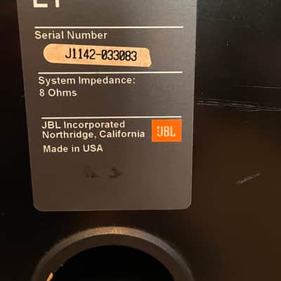 JBL L1  Speakers- Black Ash image 7