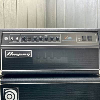 Ampeg V-4B Classic Series (V4BH) 1996 Black - Made in USA - All Tube Bass Amplifier - MINT. image 1