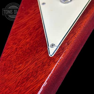 Vintage 1971 Gibson Flying V Medallion #145 w/case TSU17476 image 5