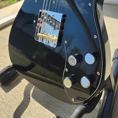 Custom Built T-style '72 Custom Tele Custom Early 2020s - Black image 1