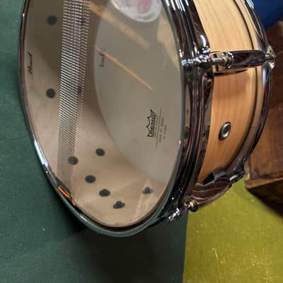 Pearl MUS1350M/C224 Modern Utility 13x5" Maple Snare Drum 2010s - Matte Natural image 3
