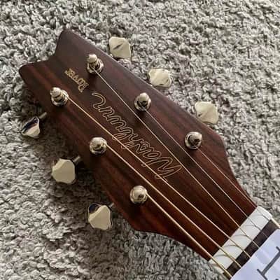Sunburst Washburn RO10TBL Rover Steel String Travel Acoustic Guitar image 4