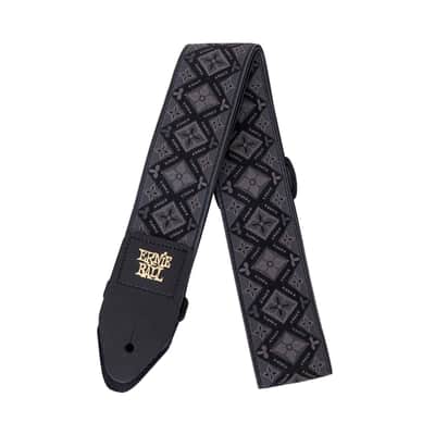 Ernie Ball Ernie Ball 2" Regal Black Jacquard Guitar Strap image 2