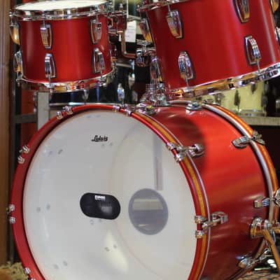 Ludwig Classic Maple in Diablo Red 16x22 16x16 14x14 9x12 8x10 image 2