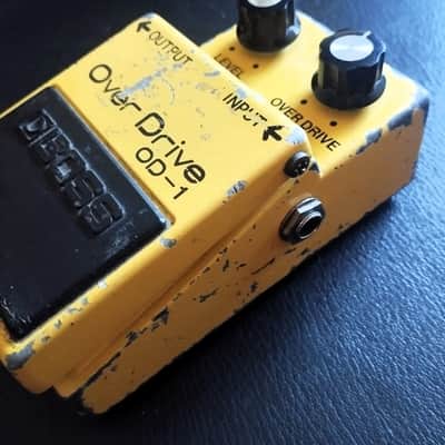 Boss OD-1 Over Drive (Black Label Japan 1977-1985) ANALOGMAN mod image 3