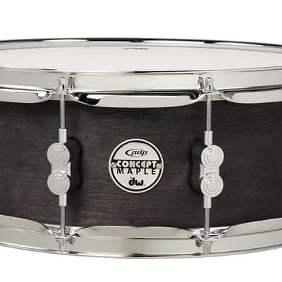 PDP Black Wax Maple Snare 5.5"x14"