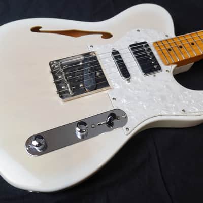 Fender Japan TN-90SPL “White Solid Gold” (1997-98) | Rare Finish | Excellent Condition | Crafted in Japan image 1