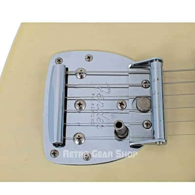 Fender Jazzmaster 1965 Electric Guitar Vintage Rare Olympic White image 8